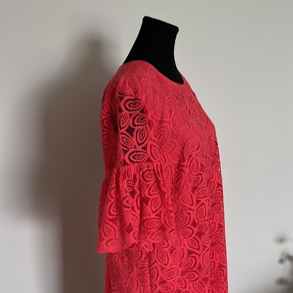 Ann Taylor Coral Dress. Size 12 - Picture 4 of 11